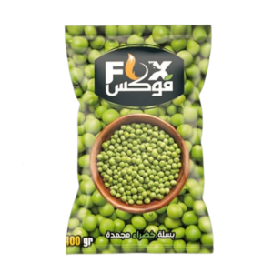 بسلة خضراء مجمدة